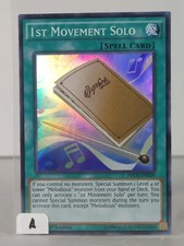 1st Movement Solo - The New Challengers NECH-EN059 - Super Rare - 1st ed