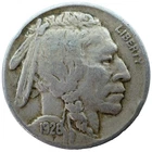 1926 Buffalo Nickel - VF - Full Horn