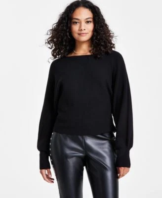 Bar III Petite Bishop-Sleeve Sweater 194145685571 44 NO CUP RT $49.5