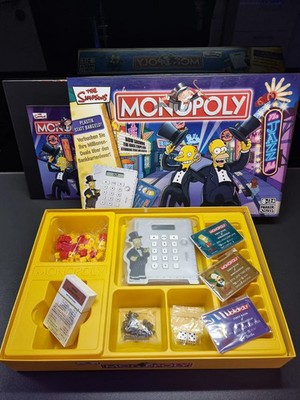 Monopoly The Die Simpsons von Parker aus 2007. Deutsche Ausgabe. Neu . TOP RAR !
