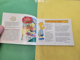 The Simpsons Bart Vs The Space Mutants NES Nintendo Instruction Manual ONLY