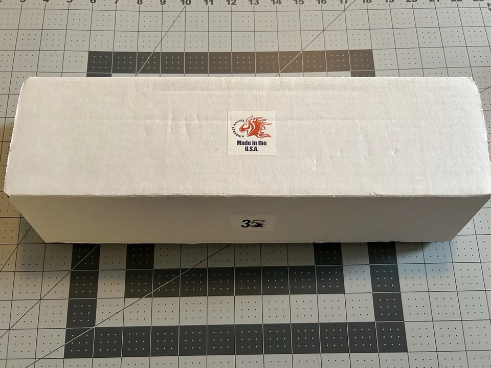 Hinderer Knives Ranch Bowie CPM-3V Black Blade Brown Micarta Handle - Image 2 of 3