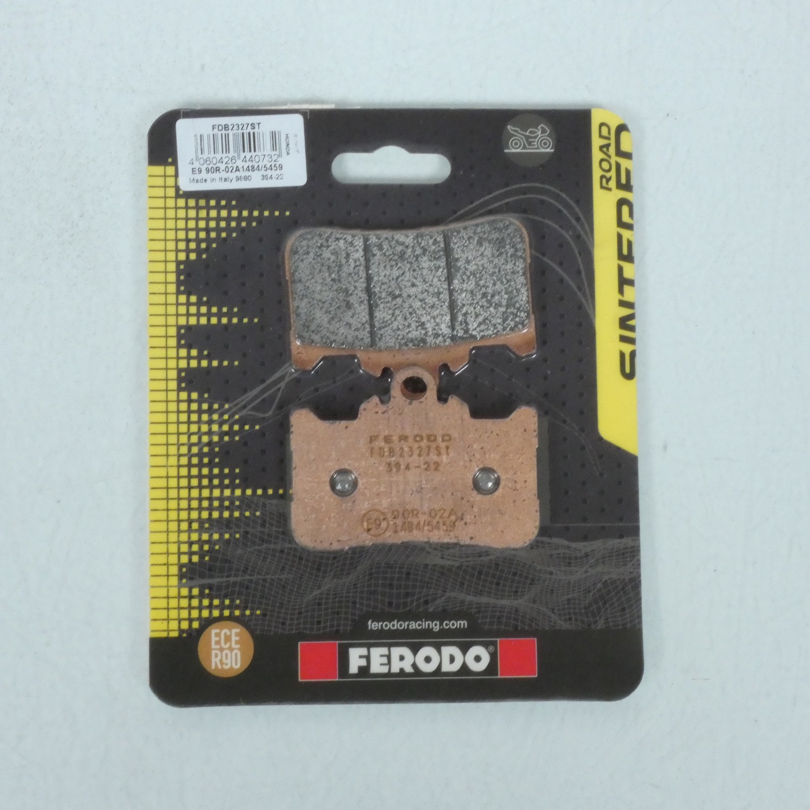 Plaquette de frein Ferodo FDB2327ST en métal fritté à haute endurance thermique