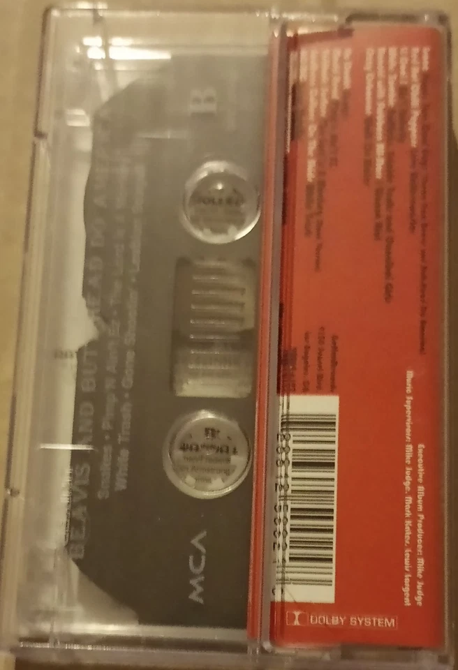 Beavis And Butt-Head Do America: Original Soundtrack [Cassette] [Like New] RARE - Image 3 of 4