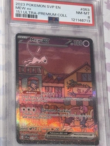 2023 Pokémon SVP en Mew EX 053 Ultra Premium Collection PROMO PSA 8 - Collect