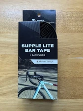 Wolf Tooth Supple Lite Bar Tape, 2.5mm, Black