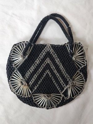 Wunderschöne Art Deco kleine Tasche mit Perlenbesatz | Handtasche