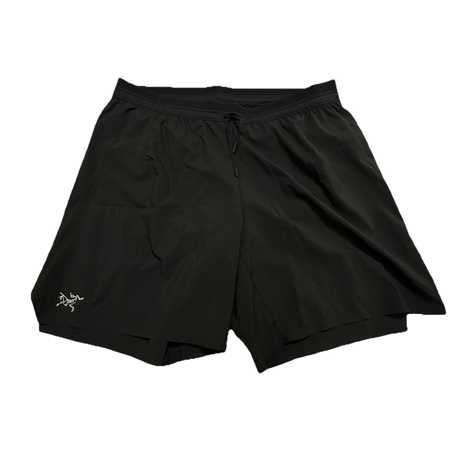NWT ARC’TERYX NORVAN LINER 7" SZ L BLACK SHORTS ATHLETIC HIKING BRAND NEW (7)