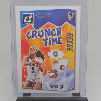 2025 WNBA Angel Reese Crunch Time Press Proof Insert #7 Panini Donruss