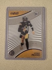 2022 Panini Chronicles Clear Vision Rookies George Pickens #CVR-18 Purple /49 RC