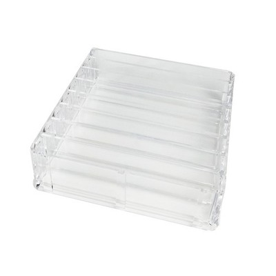 8 Slots Schminksachen Organizer Lippenstifthalter Make -up -Organisator