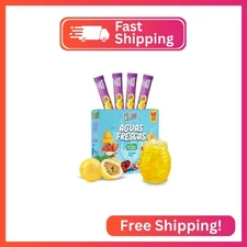 Klass Aguas Frescas | Drink Mix Packets | Passionfruit Flavored | Sugar Free On-
