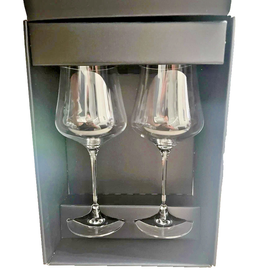 GABRIEL-GLAS StandArt CRISTAL 2pk Copas de Vino ROJO R VINO BLANCO CAJA DE REGALO Transparente