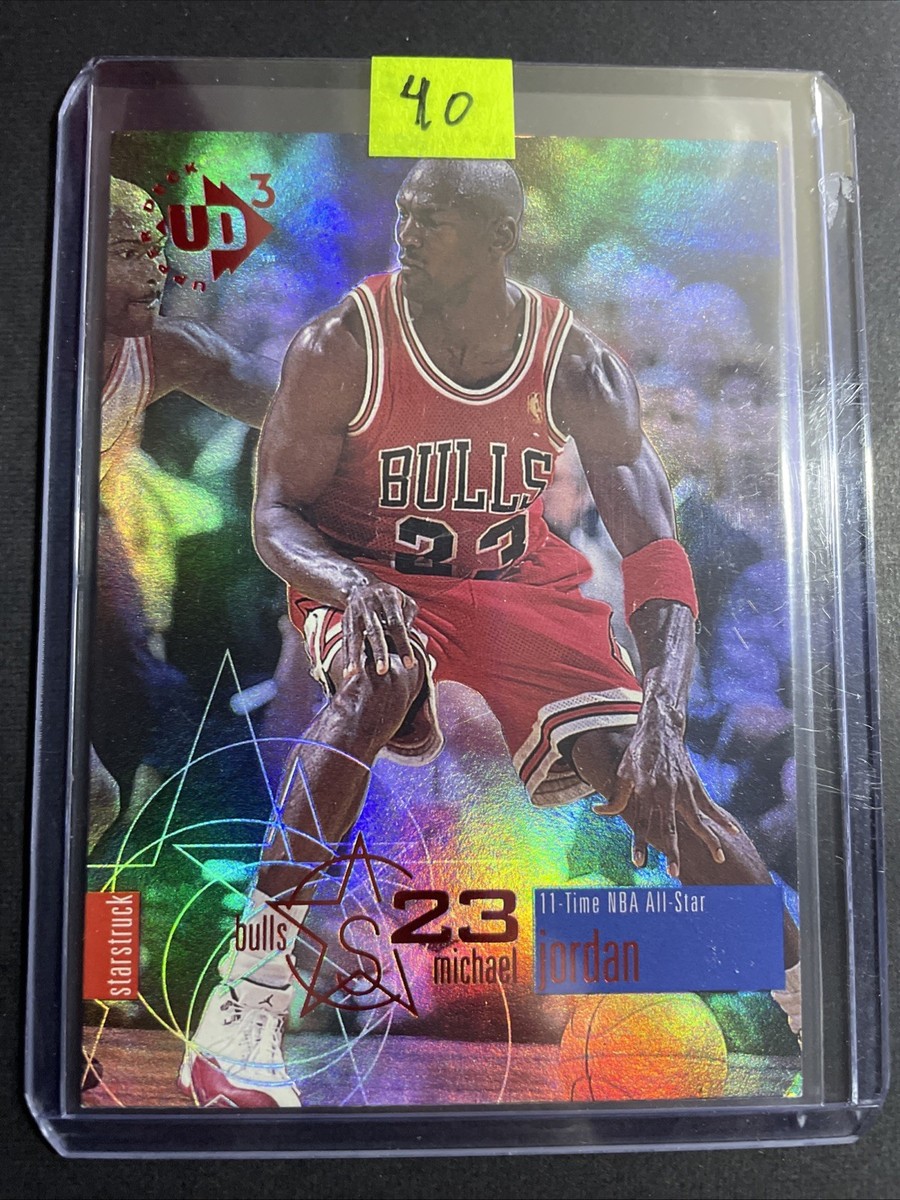 MICHAEL JORDAN 1997 UPPER DECK UD3 #23 STARSTRUCK HOLOFOIL | eBay