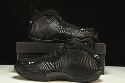 N*ke Air Foamposite One Comme des Garcons Homme Plus Black DJ7952-001 Men's Size