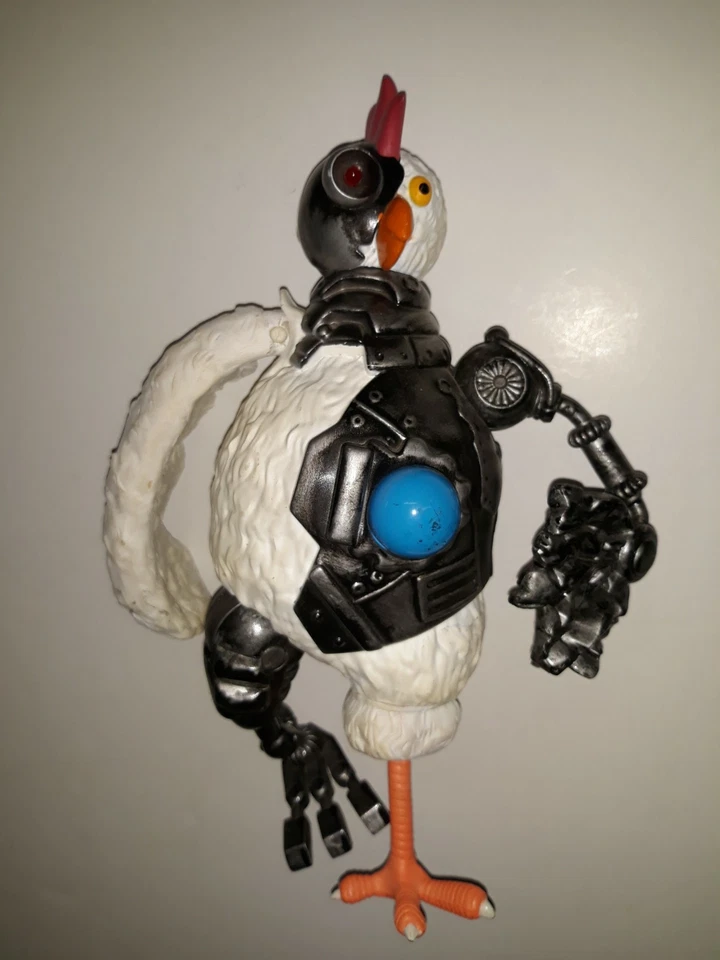 Figura de acción electrónica de pollo robot nadador adulto juguete 10" - sin probar Foto 2 de 4