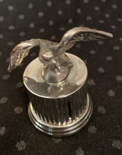 Reed And Barton Eagle•Silver Plated Stamp Dispenser •368•Antique