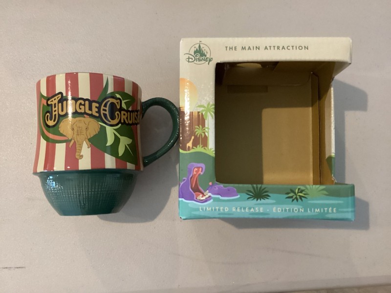 Disney Parks Minnie Mouse The Main Attraction Mug The Jungle Cruise NIB!