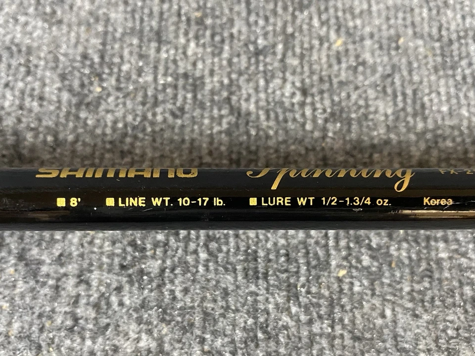Shimano 8’ Spinning Rod FX-2803 8’ 2pc 10-17 lb Line 1/2-1 3/4oz Big Fish - Image 3 of 4