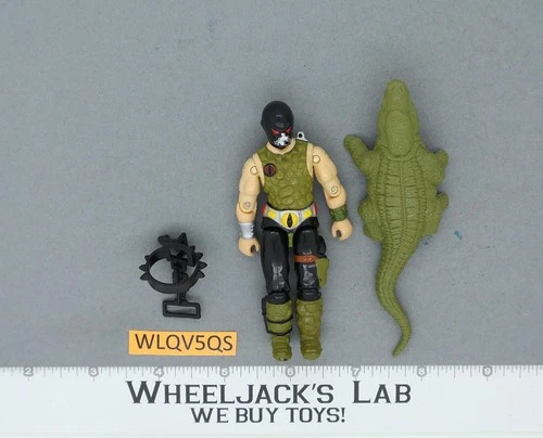 Croc Master V1 G.I. Joe 1987 Hasbro Vintage Action Figure