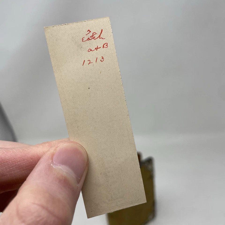 Antique Vintage Sterling Silver Leather Wallet Tooled Victorian Art Hallmarked - Image 4 of 4