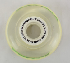 Labeda Slime Super Grip Inline Hockey Wheels 76mm Clear 4-Pack 0410-446 