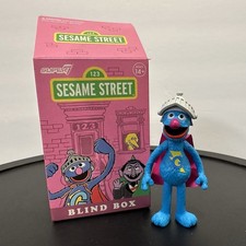 Super7 Sesame Street Blind Box Super Grover Complete Figure