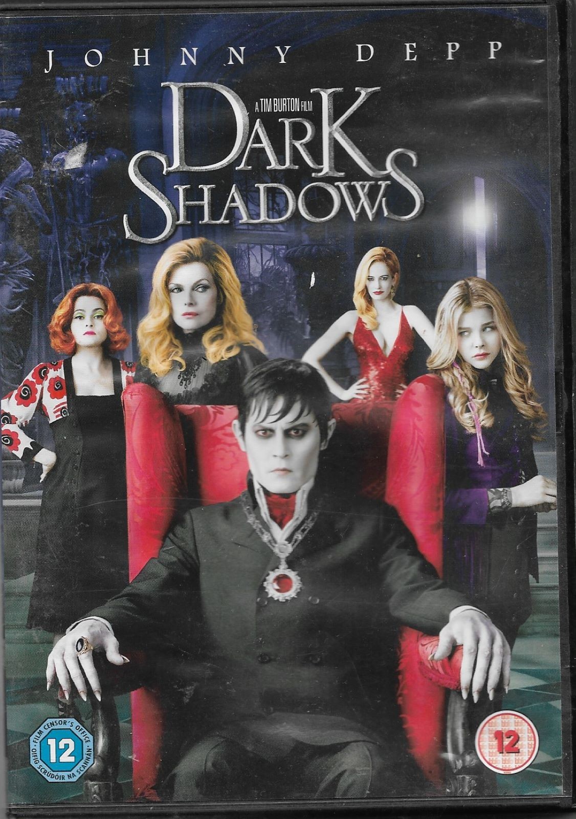 Dark Shadows DVD POSTED 48 HOURS TRACKED