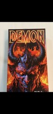 Vintage Demon Cracker Art Label!