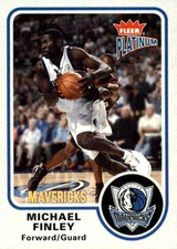 2002-03 Fleer Platinum #81 Michael Finley Dallas Mavericks