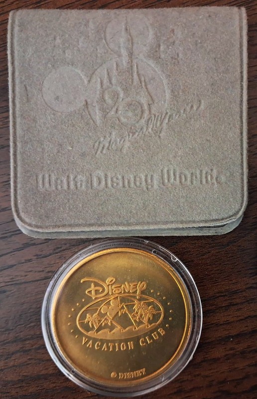1991 Disney Vacation Club Coin. Conch Flats