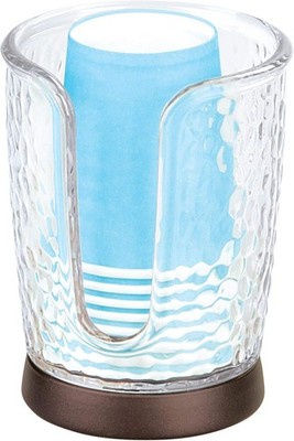 Rain Disposable Paper & Plastic Cup Dispenser Holder Master Guest Kids' Bathroom