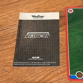 Vectrex Heads Up Action Soccer 1983 Complete in Box Video Game