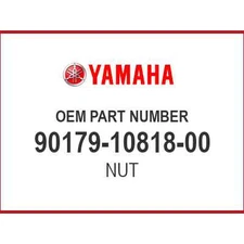 Yamaha NUT 90179-10818-00 OEM NEW