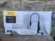 American Standard 7033350.243 Cayenne Kitchen Faucet Matte Black NIB Sealed