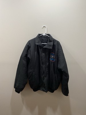 Vintage HARD TIMES Puffy STARTER Jacket Size Large - Good Used Condition