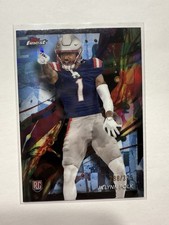 JALYNN POLK 2024 TOPPS FINEST COMMON SKY BLUE 288/325 NEW ENGLAND PATRIOTS #88