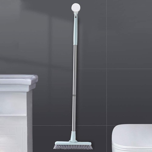 Floor Scrub Brush Bathroom Long Handle Bathtub Push Broom Shower Tile Grout S... - Picture 4 of 7