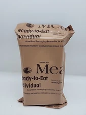 Vintage 2001 Collectible Ready To Eat Military MRE MENU NO 22 Jambalaya