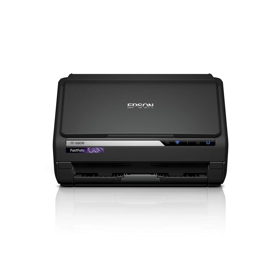 Epson FF-680W A4 Sheet-Fed Photo Scanner WiFi USB High Speed 36 Photos - Image 4 of 4