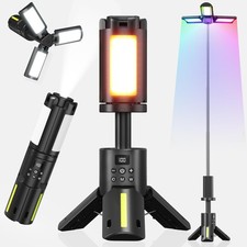 Telescopic Camping Light, Rechargeable Camping Lights with Stand