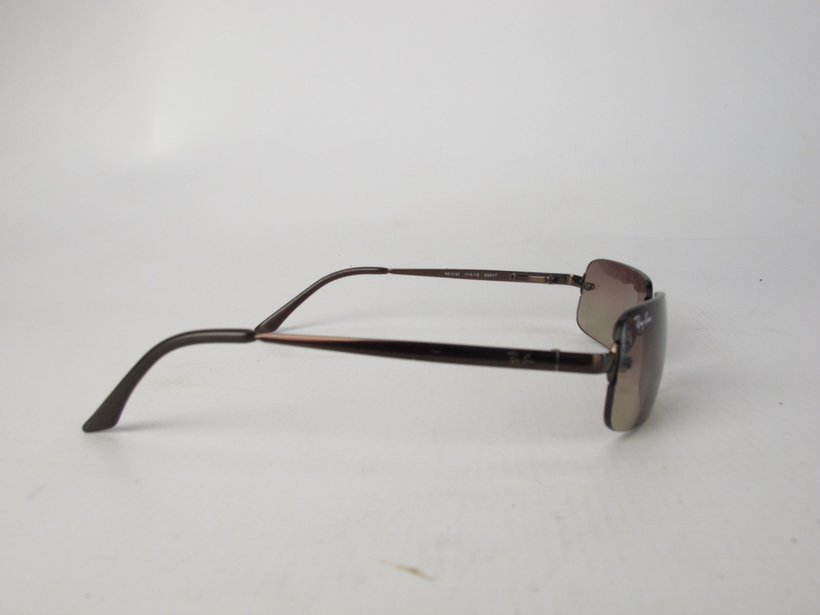 Ray-Ban RB3192 Rimless Rectangular Brown / Bronze… - image 4