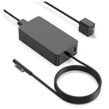 65W Surface Pro Charger,Compatible with Microsoft Surface Pro 3/4/ Black2