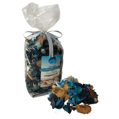 PAN AROMA Pure Cotton Pot Pourri Scented Home Botanicals Fresh Floral Scent 180g Bag