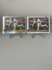 2025 Topps Chrome Jackson Chourio #262 Refractor Gold Cup & Topps Base Gold Cup