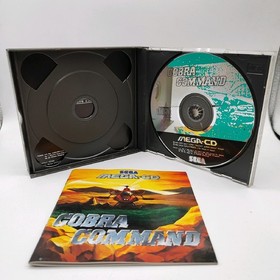 SEGA MEGACD SOL-FACE COBRA COMMAND Mega Cd Game