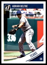 Adrian Beltre 2018 Donruss #182 Rangers MLB READ FREE SHIPPING AutographDen