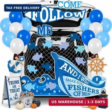 Halloween Religious Trunk or Treat Car Decorations Kit,Fishers of Men Halloween