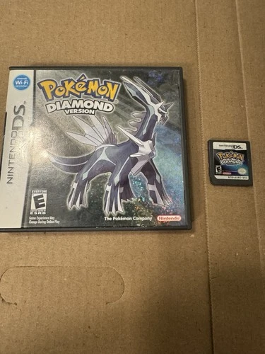 Pokémon Diamond Version Nintendo DS Game Case Cartridge Multiplayer Wi-Fi 2007