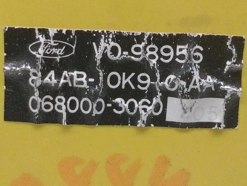 84AB10K910AA centralina confort per FORD ORION II (AFF) 1.6 D 1985 5192293 - Immagine 4 di 4